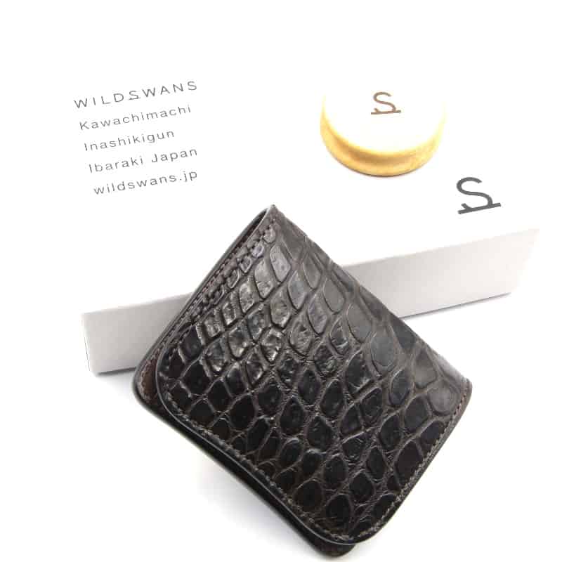 ワイルドスワンズ WILDSWANS Palm クロコダイル 値打ち品 - www