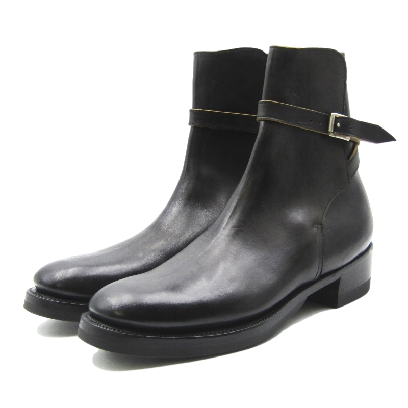 クリンチジョッパーブーツ Jodhpur boots Horsebutt Black買取