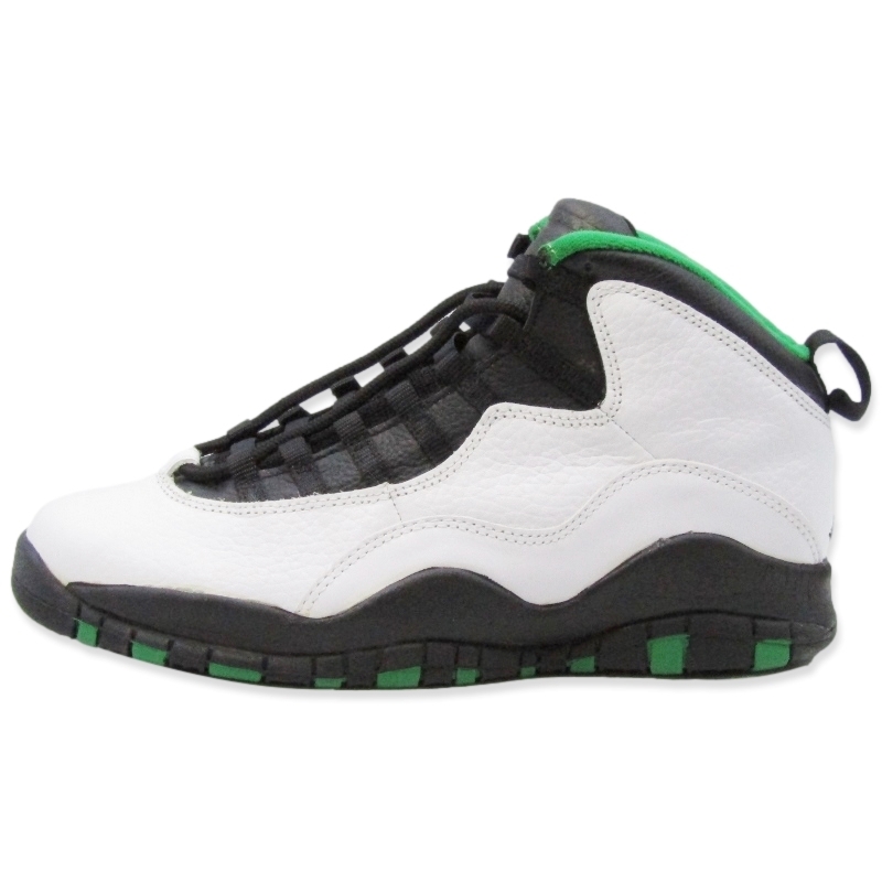 ナイキAIR JORDAN 10 OG SEATTLE SUPERSONICS 130209-106買取