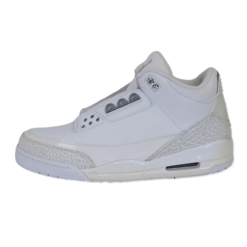 ナイキAIR JORDAN 3 RETRO SILVER 25th ANNIVERSARY 398613-102買取