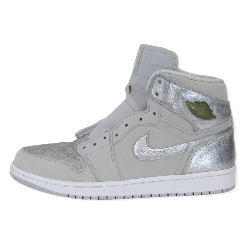 ナイキAIR JORDAN 1 RETRO HIGH SILVER 396009-001買取