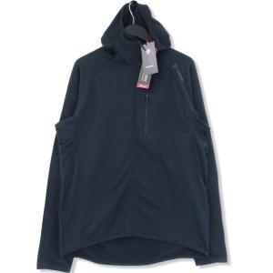 未使用 GOLDWIN ゴールドウィン Stretch Grid Zip Hoodie GM41305P ジップパーカー 黒 L