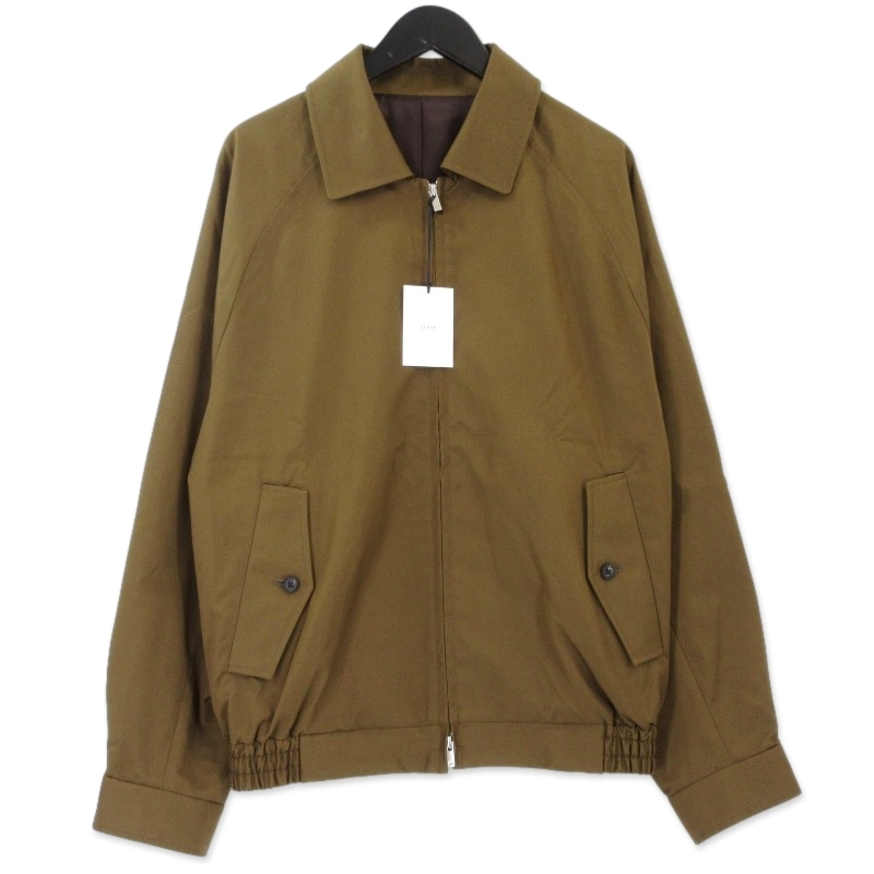 シュタインCOTTON TWILL HARRINGTON ZIP JACKET ST.785買取