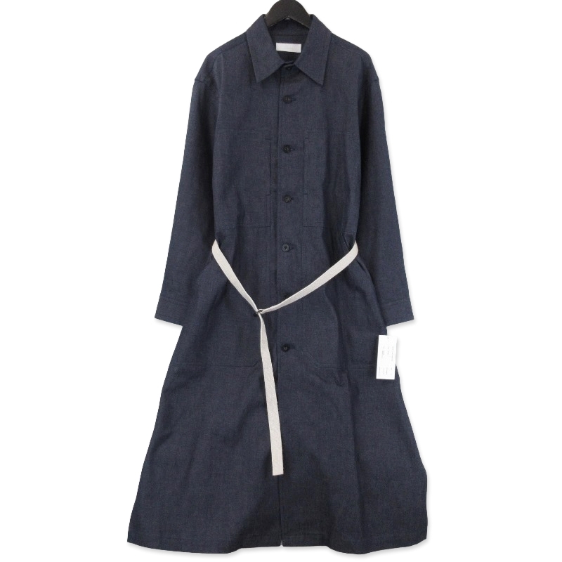 イレニサSHIRT COAT WITH LINEN MIX BELT IH-23FW-B025-OKI買取